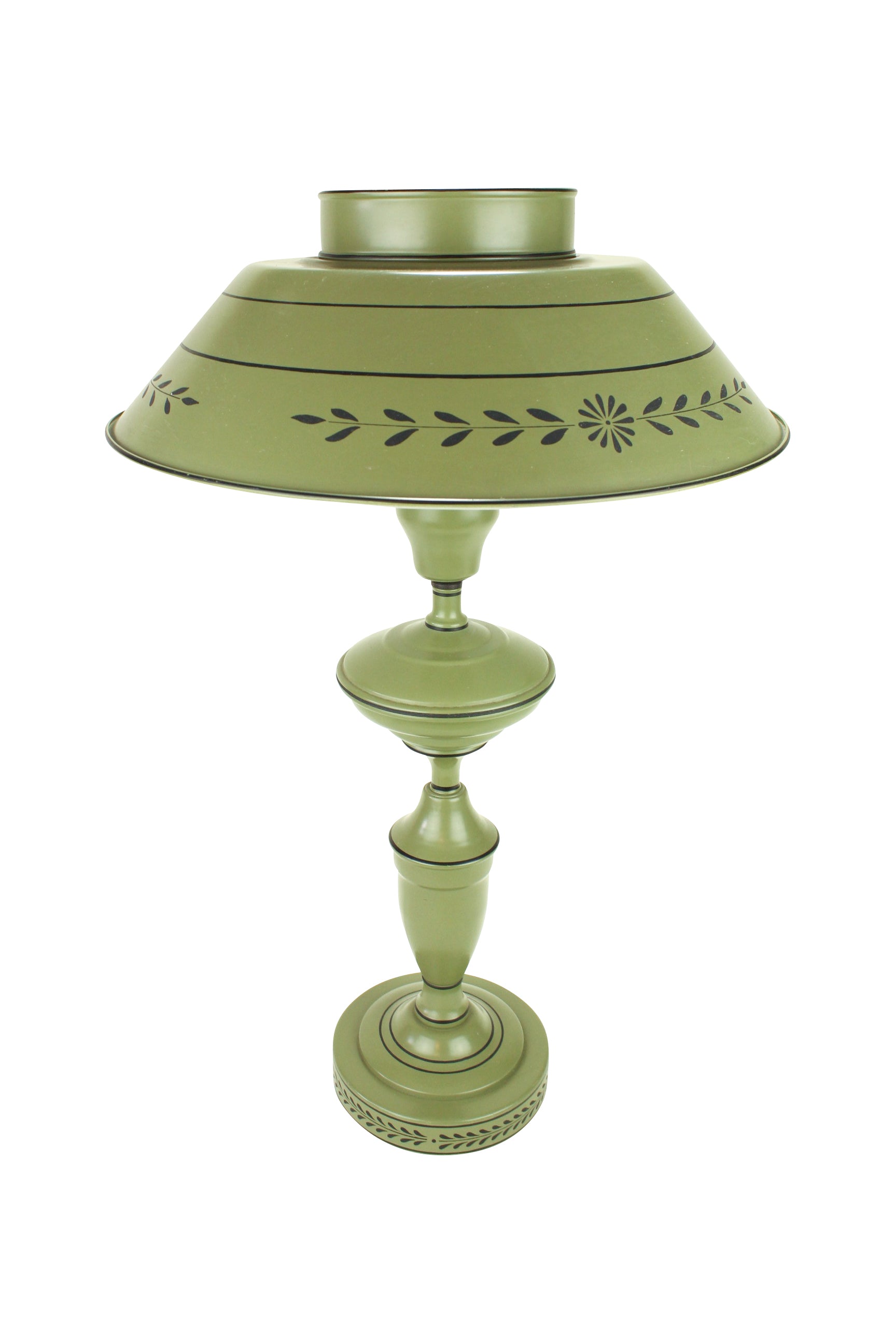 Green Metal Lamp