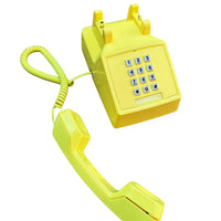 Yellow Retro Phone
