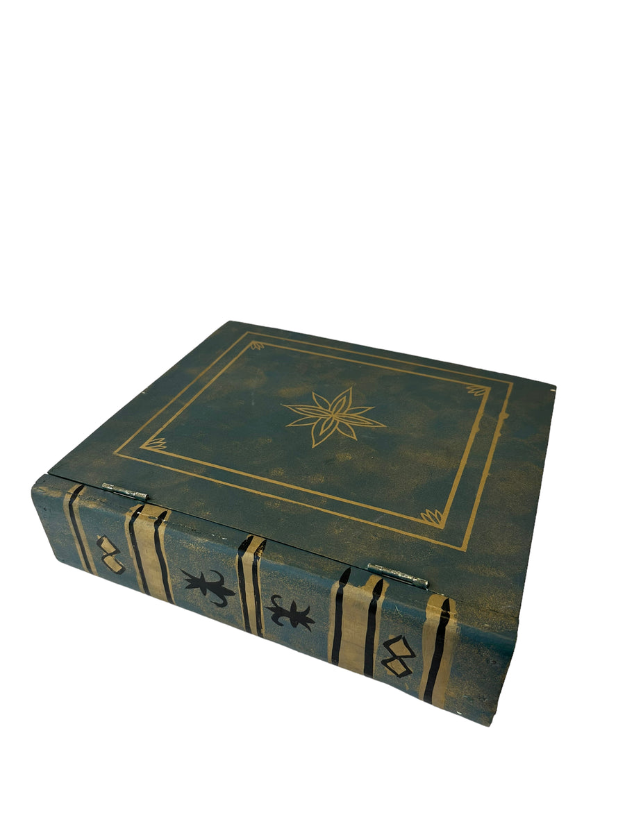Large Wooden Book Box