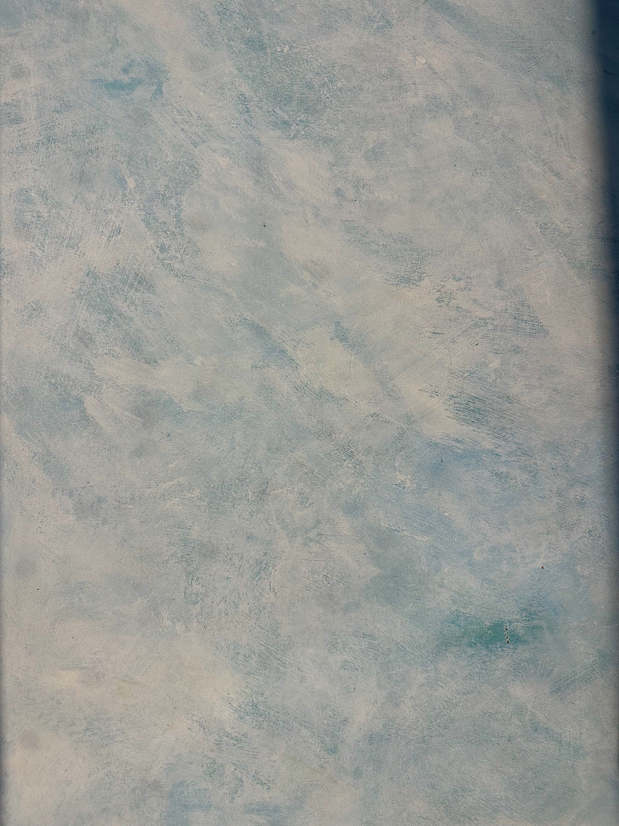 Double-Sided Vinyl Surface (Mint Tiles + Clouds)