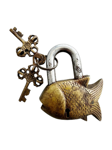 Brass Fish Lock