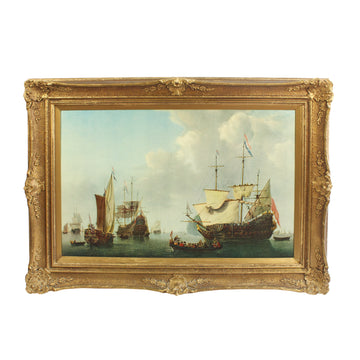 Ornate Ships Painting