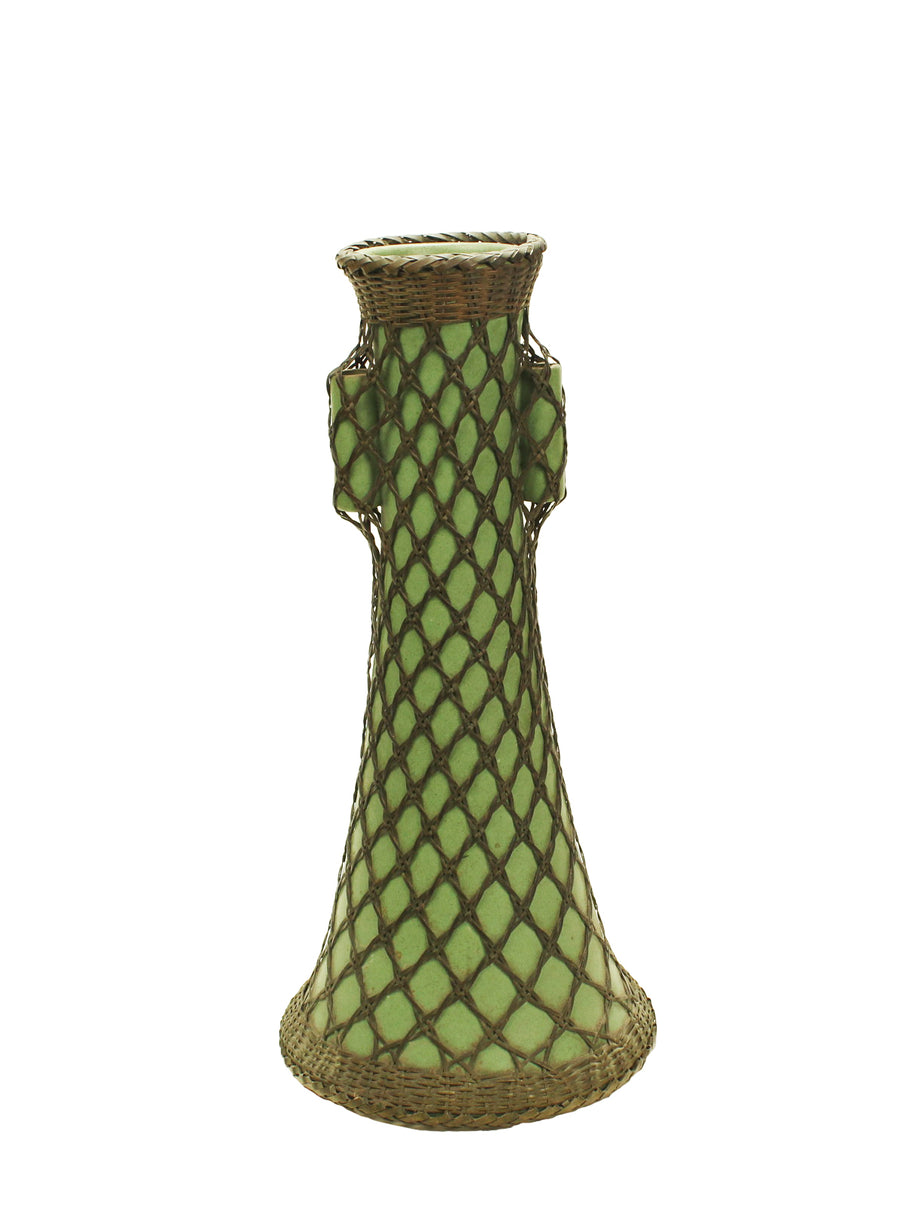 Green Mesh Vase