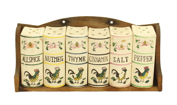 Rooster Spice Rack