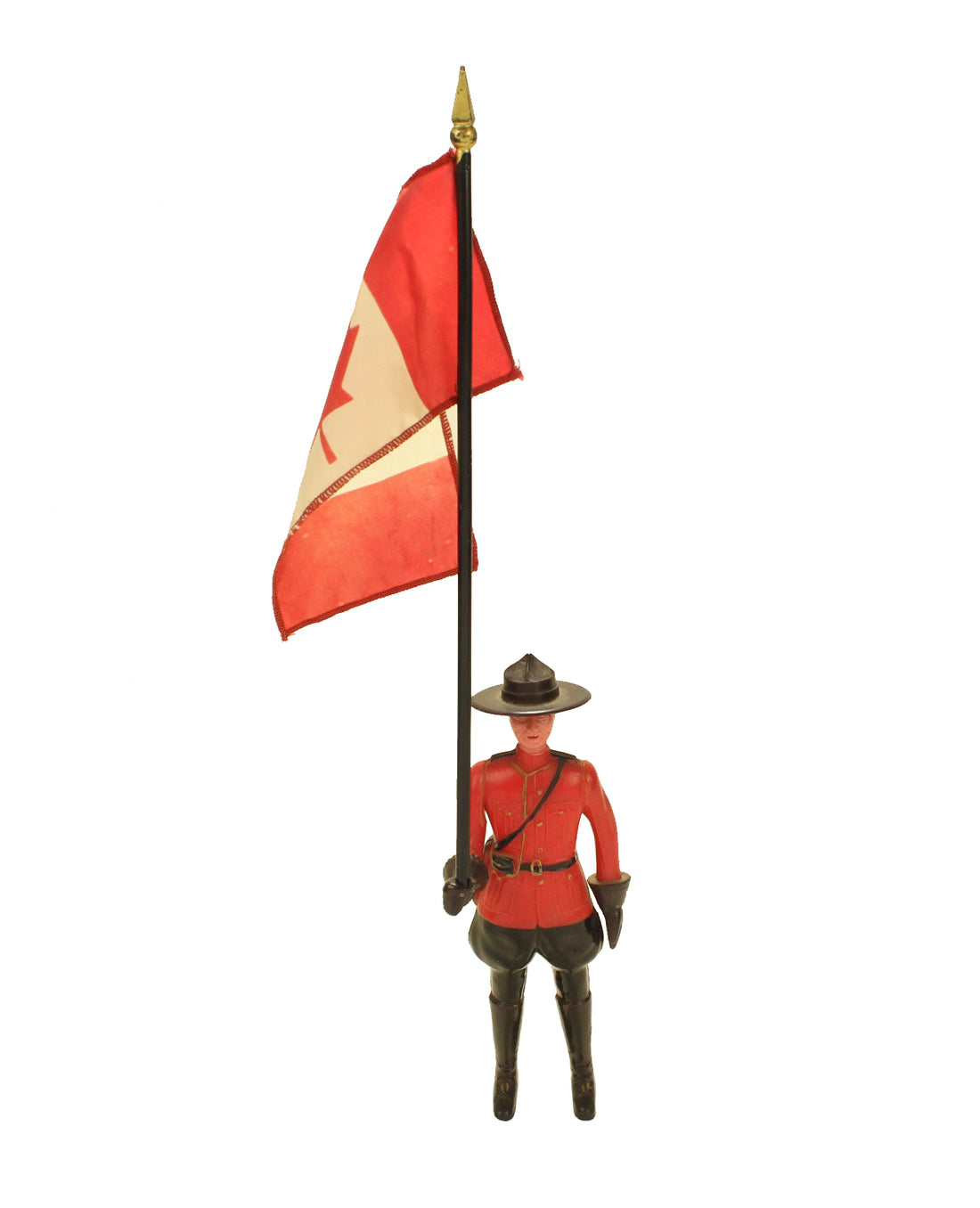 Mountie with Canadian Flag