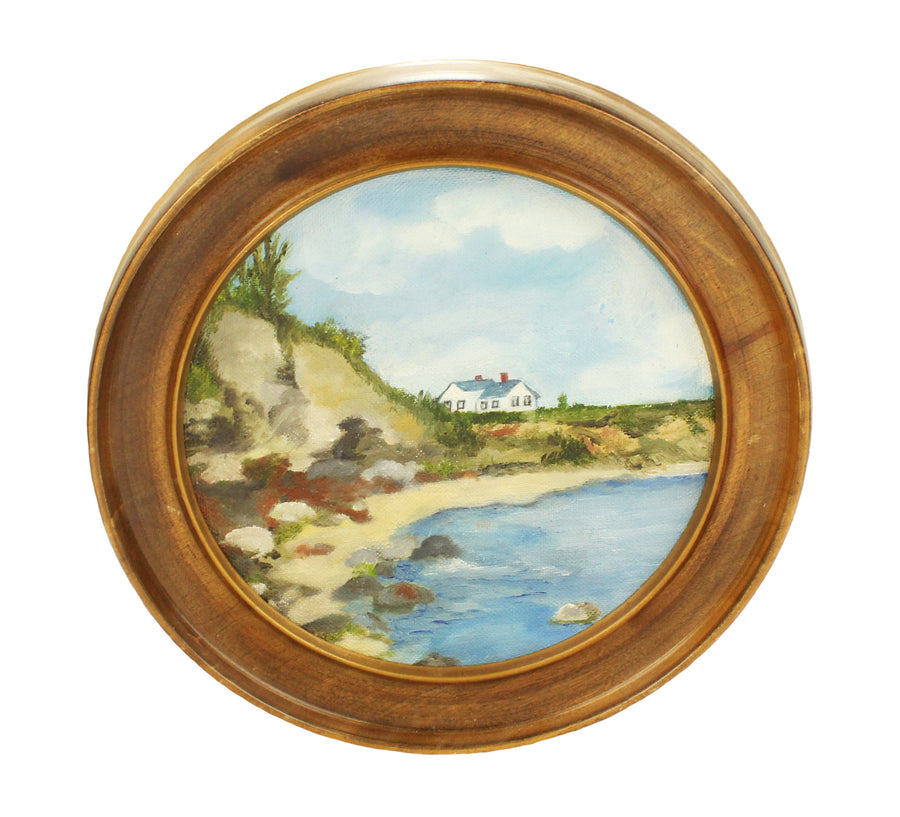 Waterfront Cottage Painting