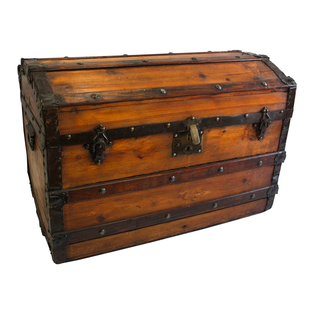 Wooden Dome Top Trunk