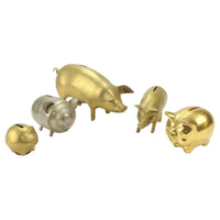 Brass Piggy Banks