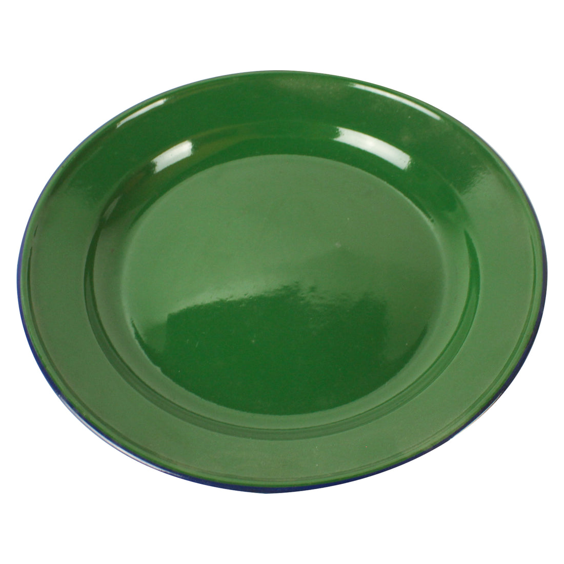 Green Enamel Plate
