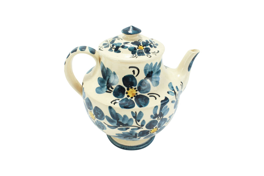 Painted Flower Teapot