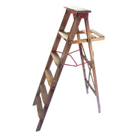 Red Metal Ladder
