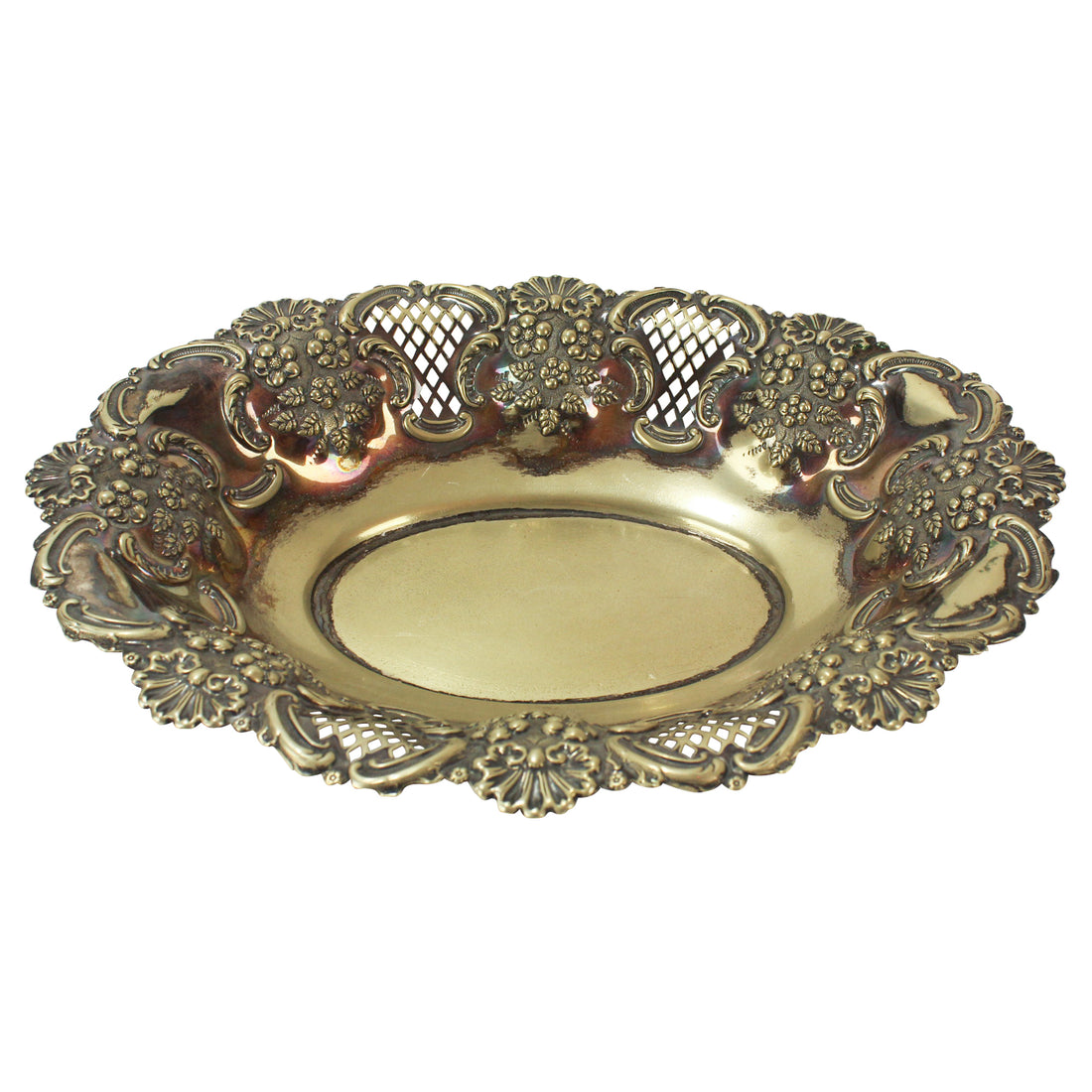 Perforated Silver Platter
