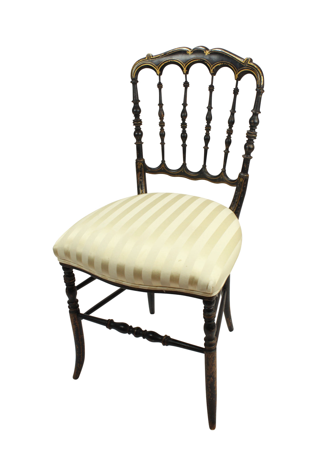 Satin Cushion Chair