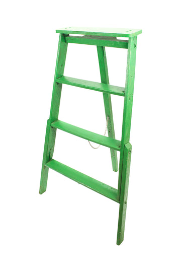 Green Tripod Ladder