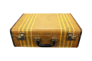 Striped Suitcase