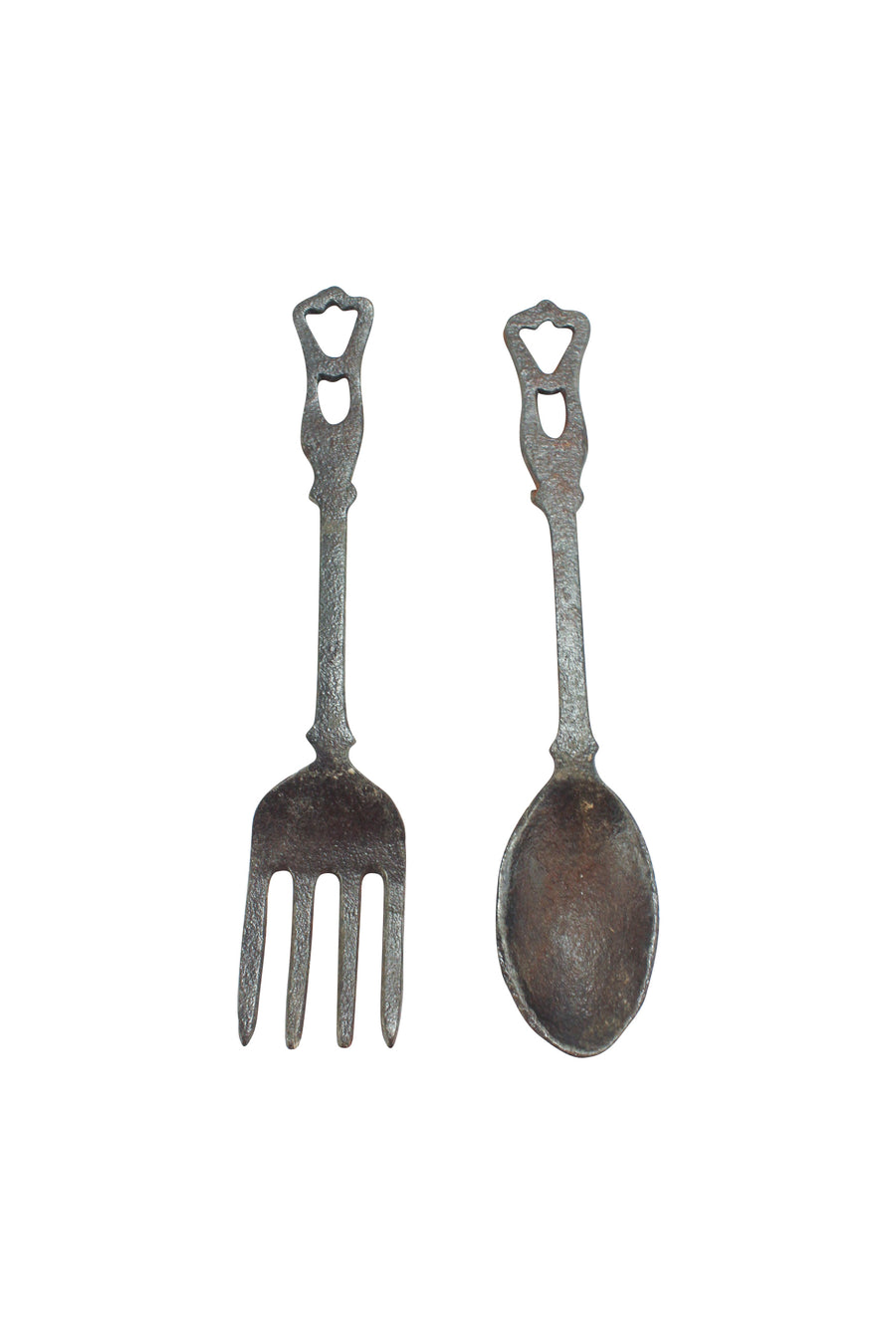 Iron Fork + Spoon Set
