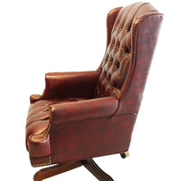 Tufted Leather Chair