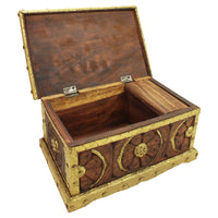 Golden Wooden Box