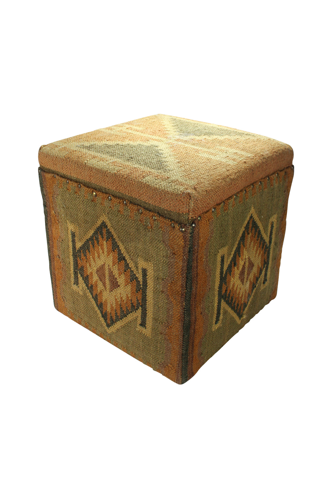 Carpeted Ottoman