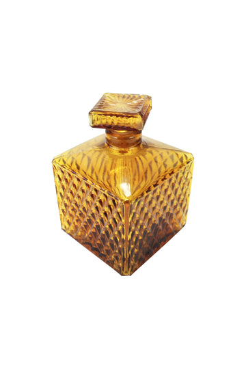 Amber Crystal Decanter