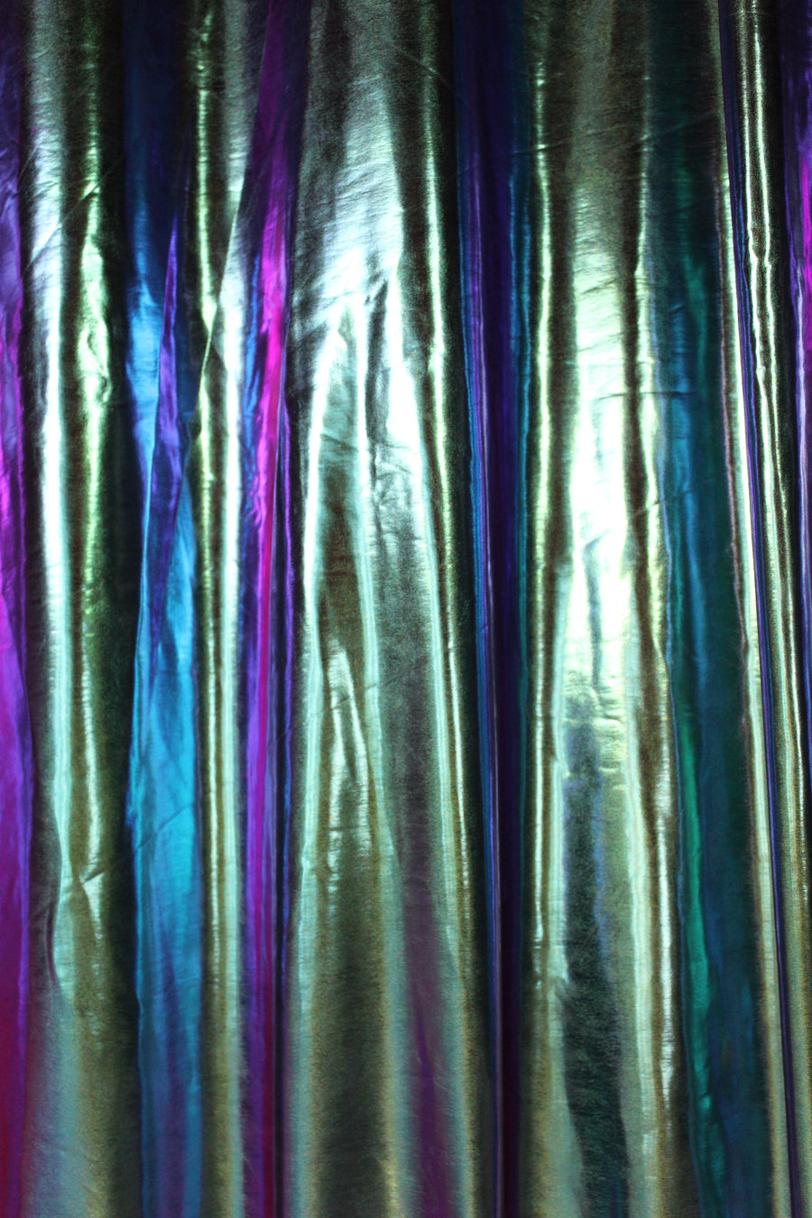 Iridescent Blue Disco Curtain