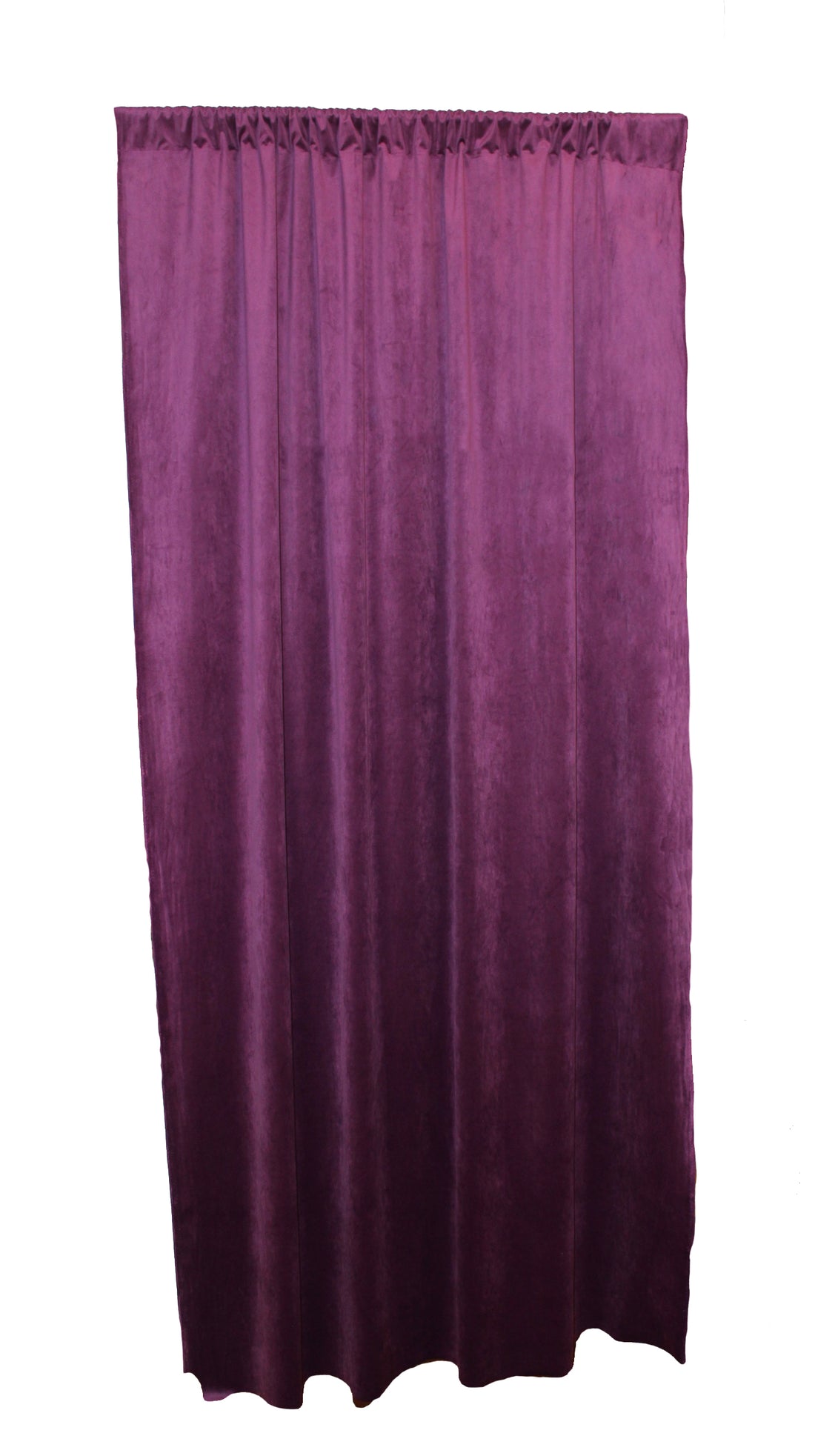 Grape Velvet Curtain