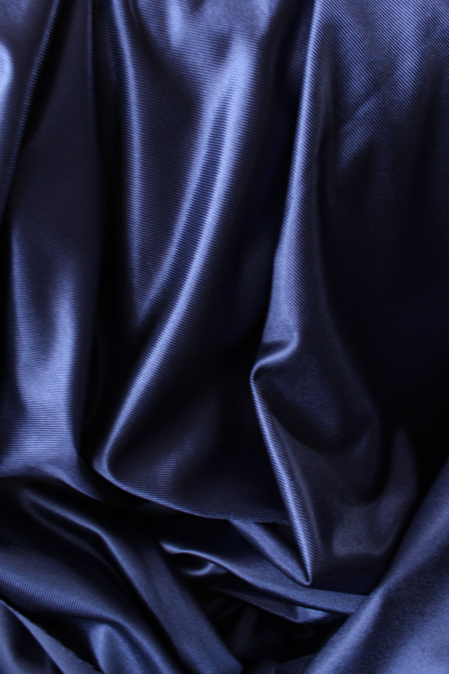 Classic Blue Velveteen Curtain