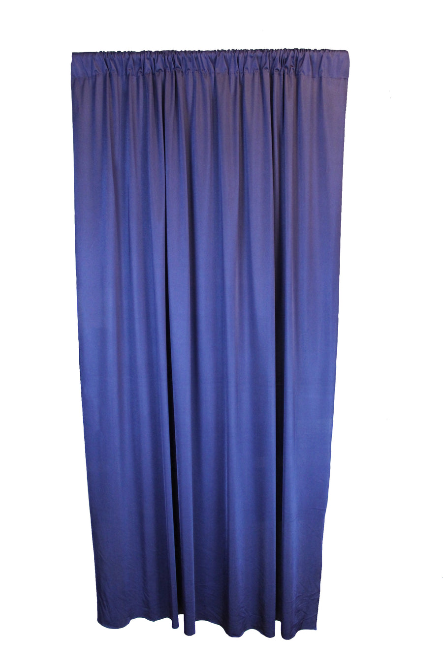 Classic Blue Velveteen Curtain