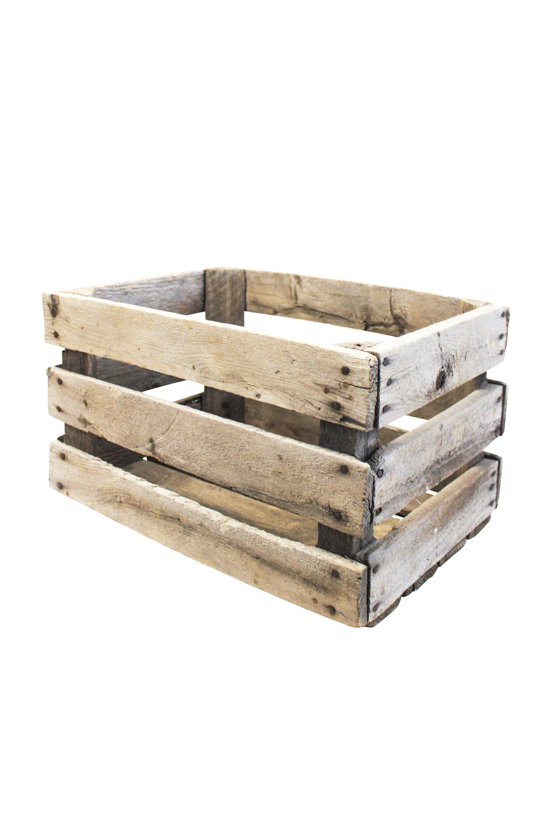 Slotted Wooden Crate