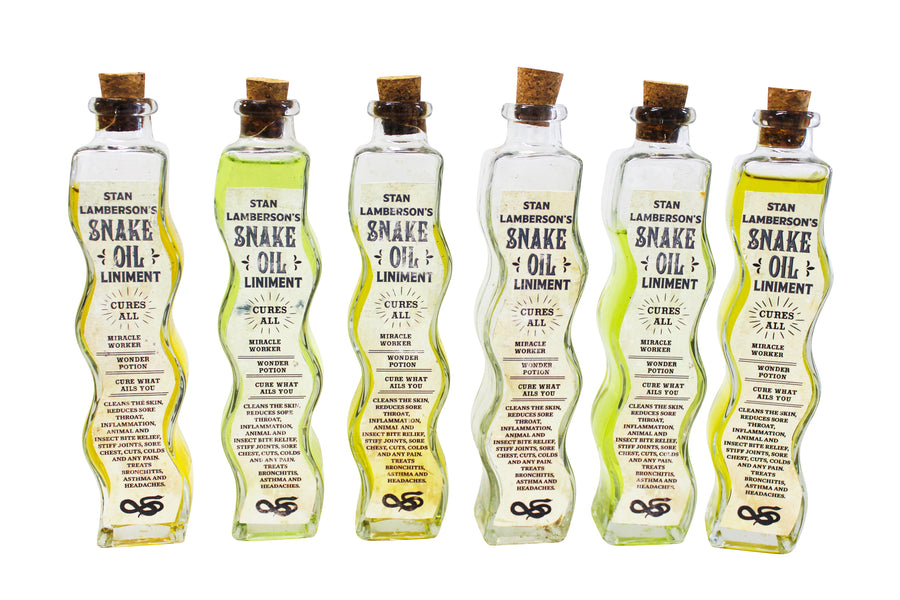 Snake Oil Bottles
