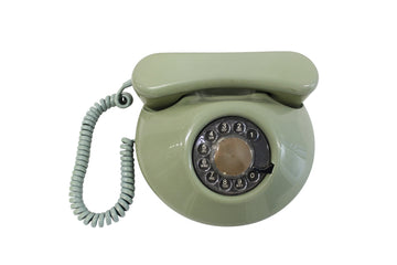Olive Rotary Phone