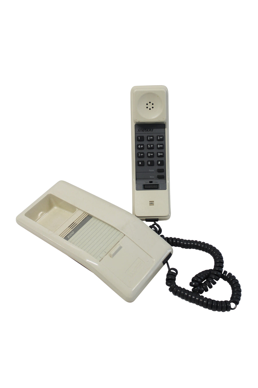 White Touch Tone Phone