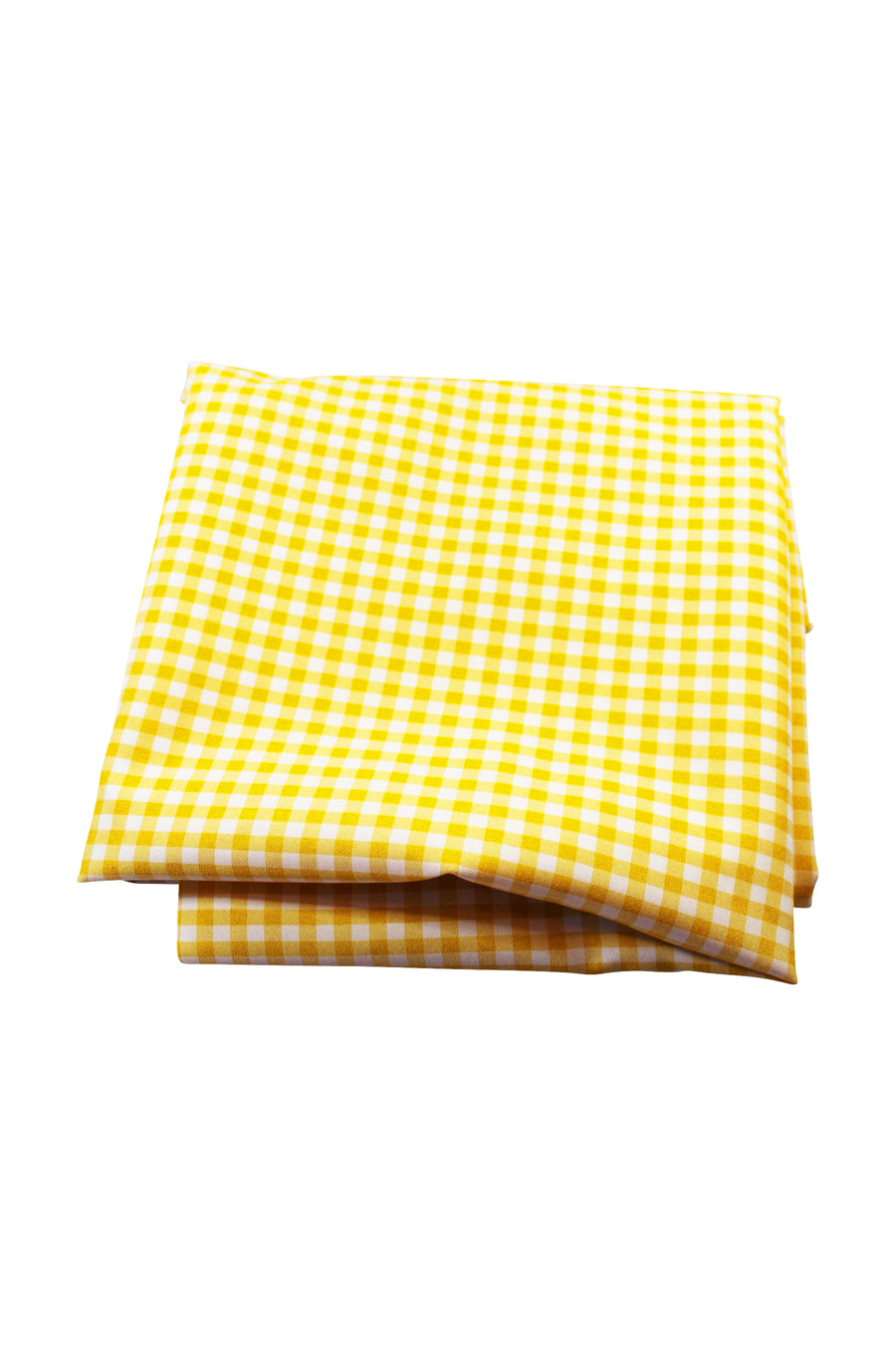 Yellow Gingham Tablecloth