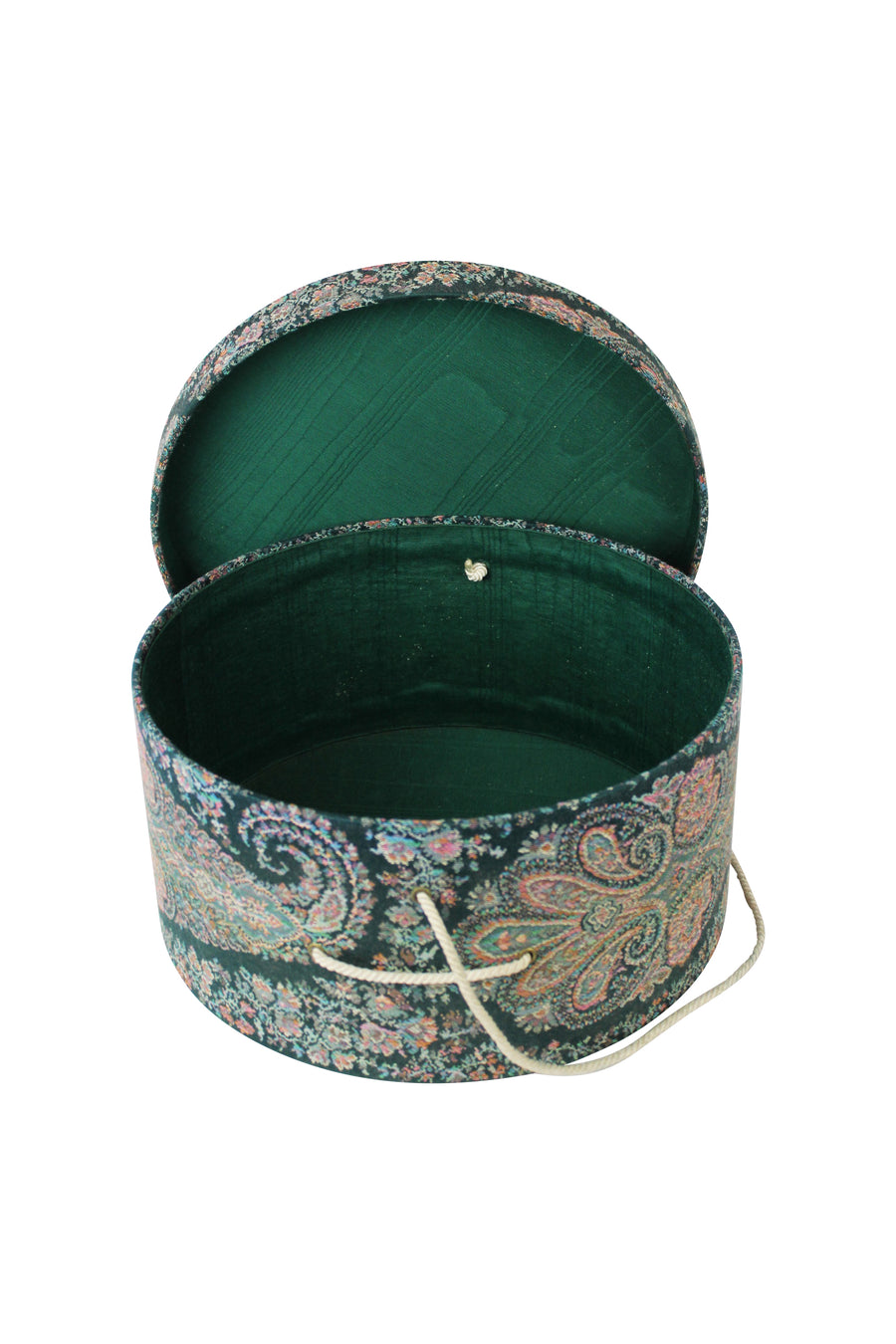 Upholstered Hat Box