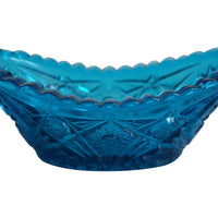 Blue Glass Dish