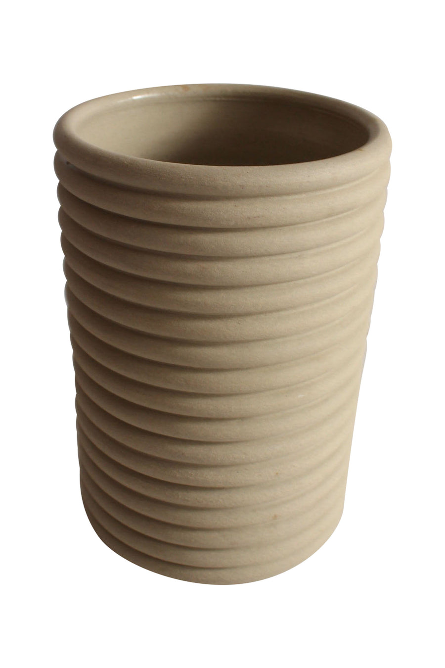 Ribbed Vase