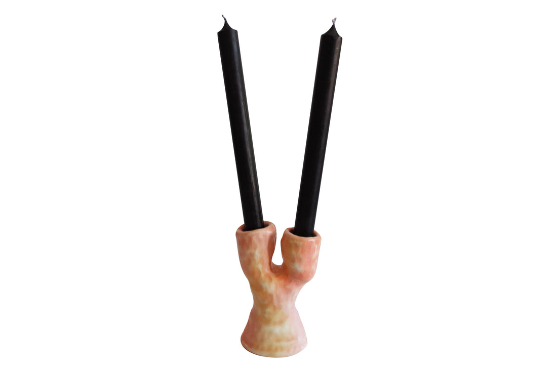 Double Candlestick Holder