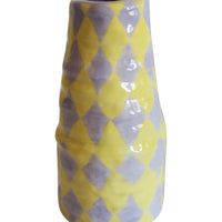 Diamond Checkered Vase