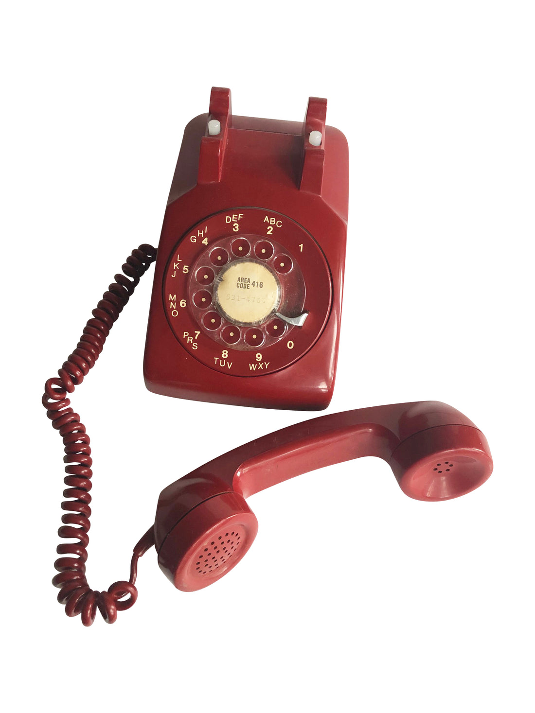 Red Rotary Phone