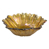 Carnival Glass Sunflower Dish