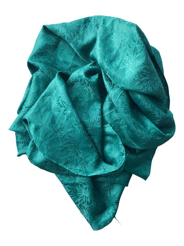 Green Brocade Tablecloth