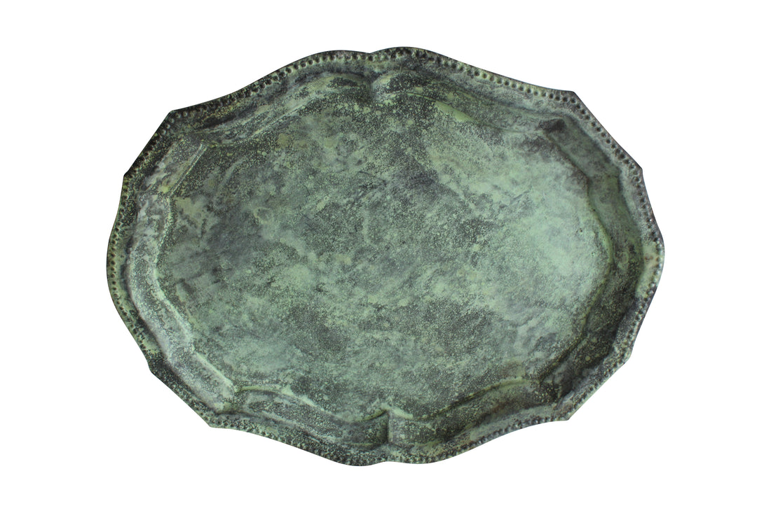 Green Weathered Tray