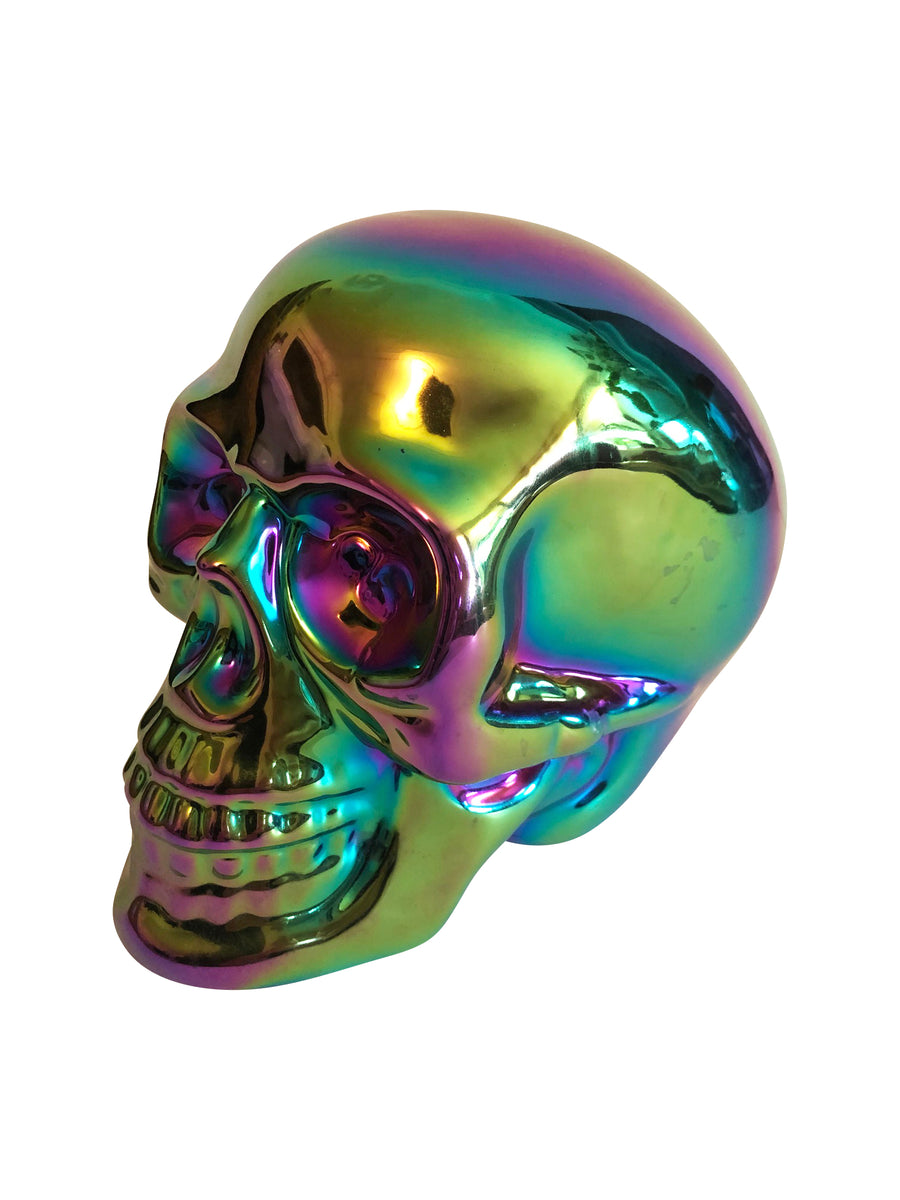 Ceramic Holographic Skull
